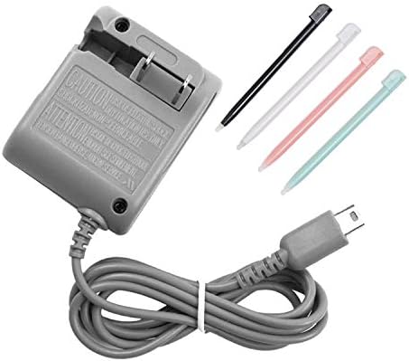 Kit de carregador DS Lite, carregador de adaptador de energia CA e caneta de caneta para Nintendo DS Lite, cabo de carregamento de