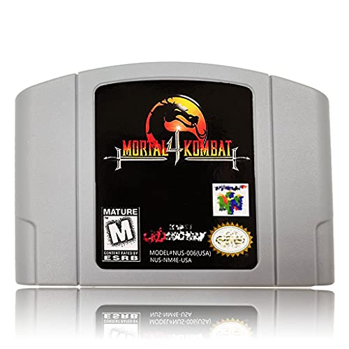 Cartucho de jogo para o cartucho de jogo de jogo de videogame Mortal Kombat 4 para o console do jogo n64 um grande presente para os