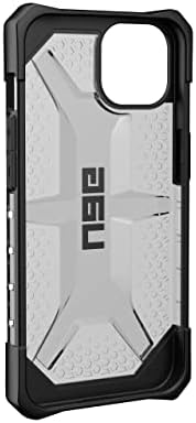 Armadura Urbana Engrenagem UAG iPhone 13 Case [tela de 6,1 polegadas] Plasma, Ash & iPhone 13 [tela de 6,1 polegadas] 9h Protetor de tela de escudo de vidro temperado, Limpo