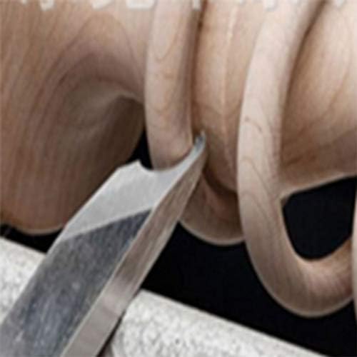 Syksol Guangming - Turnando o conjunto de ferramentas do torno, ferramenta de despedida de alça de madeira com 4 tipos até o final, ferramenta de acabamento de torno de aço de alta velocidade para hobby de madeira, 1pcs