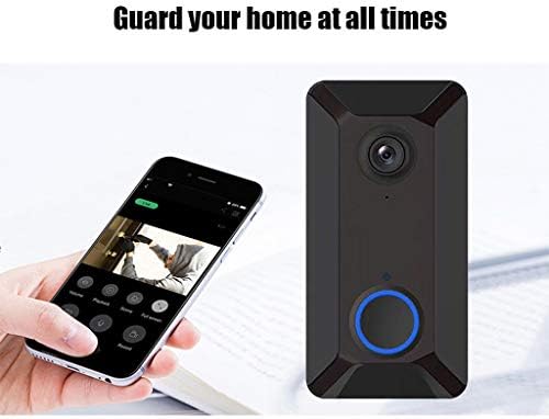 #Xu57me wireless wifi smart video smart phone visual intercomitão sino de sino de sino seguro