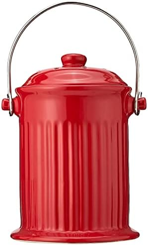 Norpro, Red 93R, 1 galão de compostagem de compostagem