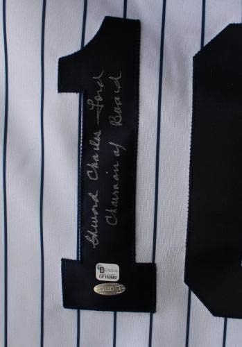 Whitey Ford contratou o New York Yankees Majestic White L Jersey Steiner 20458 - Jerseys MLB autografadas