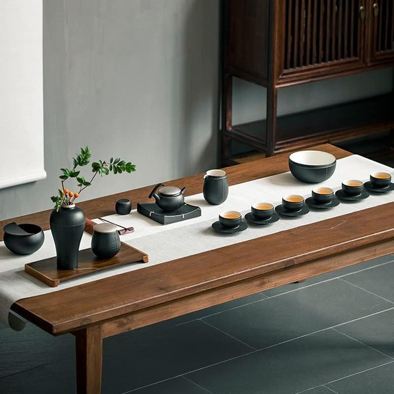 CXDTBH Presente prático conjunto completo de chá conjunto de chá Conjunto de chá Cerâmica Conjunto de chá portátil