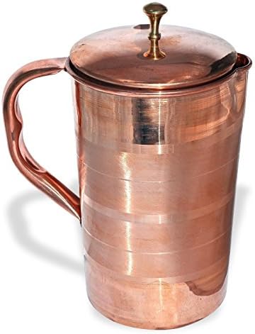 Copper Luxury Jug Acessórios Capacidade de arremessador 1,6 litros