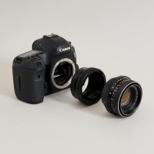 Adaptador de montagem de lentes de urth: compatível com o Pentacon Six Lente no corpo da câmera