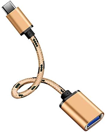 Adaptador USB C para USB 3.0, Cabo do tipo C Otg azul dourado USB C masculino a USB Uma feminina compatível para Nexus 5x 6p LG G5 HTC M10 SANSUMG Xiaomi Huawei Andriod MacBook Pro 2017