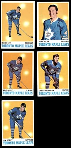 1970-71 TOPPS Toronto Maple Leafs perto da equipe Conjunto de Toronto Maple Leafs VG Maple Leafs