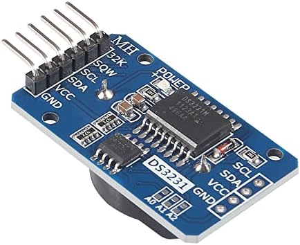 6pcs DS3231 Módulo de relógio em tempo real AT24C32 RTC Sensor IIC Timer Alarmador Placa de memória do relógio