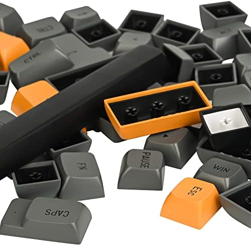 160 Chaves Key Set Capta personalizada, tiro duplo PBT GAMING CAPAPAS DE 60% CSA Perfil com 6,25U 7U Barra de espaço para o layout dos EUA/ISO para Layout Ansi US 60% 65% 95% do teclado mecânico