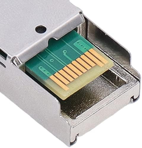 Módulo de transceptor de modo único, mini módulo de transceptor TX1310 RX1550NM LCEDNO DE ONDA LC SFP 20KM 1,25GB/S PAR