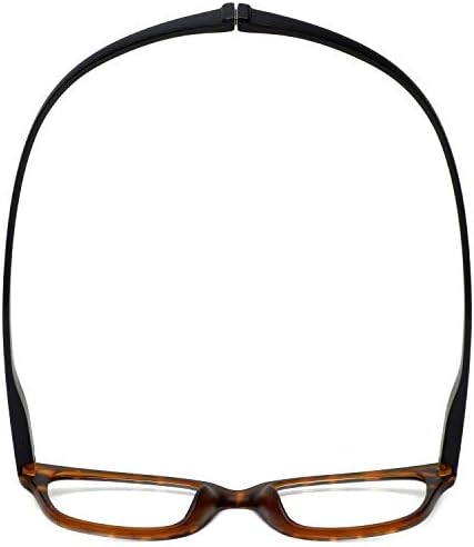 Magz Greenwich Reading Glasses +1,50 Tartaruga Havana Gold Men/Women One Power Readers Pescoço pendurado traseiro