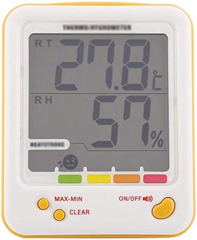 Termômetro da sala WDBBY - Termômetro para casa termômetro de alarmes de temperatura interna