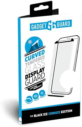 Guarda de gadgets Black Ice Cornice Protector de tela de vidro curvo para LG V40 ThinQ -