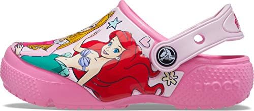 Crocs Unissex-Child Kids 'Disney Clog | Sapatos de princesa para meninas