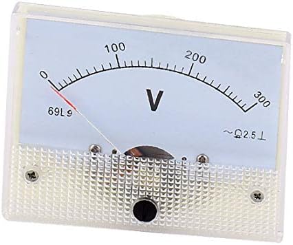 X-DREE AC 0-300V Painel analógico Volt Medidor de tensão Voltímetro Gão (Misuratore di Voltmetro del Voltometro Analogico
