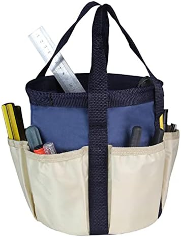 Qianly Garden Tool Bag Storage para realizar kit de jardinagem, azul