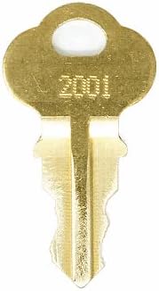 Compx Chicago 2284 Chaves de substituição: 2 chaves