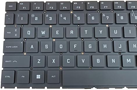 Layout dos EUA de substituição de laptop com teclado de luz de fundo para o presságio HP 15 15-en 15-ek 15z-en 15t-ek 15-o ek000