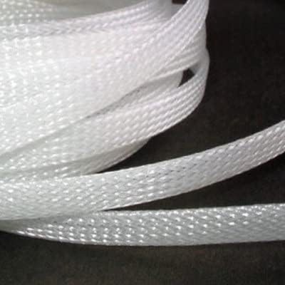 3/4/6/8/10/21/16/18/20/2010/30/40mm mangas de cabo transparente de pet 3 arame 3 arame de fios de fios de fios de fios de fios de nylon de nylon
