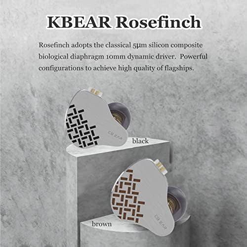 KBear Rosefinch + KZ ZSN Pro X Wired in fones de ouvido