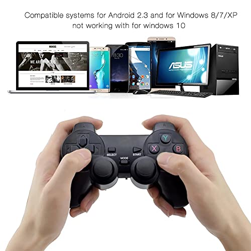 Data Frog 2 Players 2,4g Sem fio GamePad Controller para Android Smart Phone Joystick para PC Joypad com OTG Converter