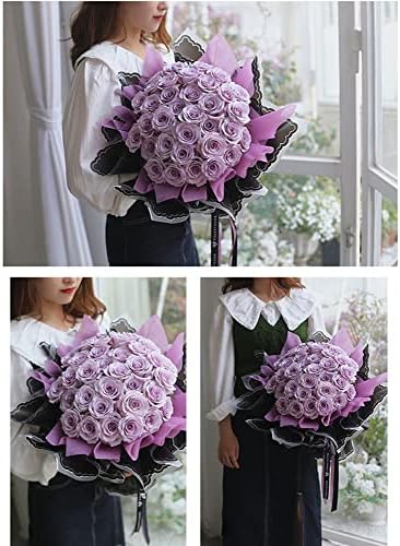Buquês de flores xzjmy Papel de embrulho, Bouquet de Florista Forneça Papel de Flor Imperpermeável, Papel Floral de