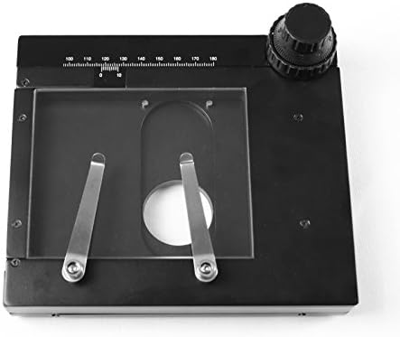 Vision Microscópio estéreo de zoom trinocular do simul-focal científico, 10xwf, 0,5x e 2x lentes auxiliares, suporte de lança