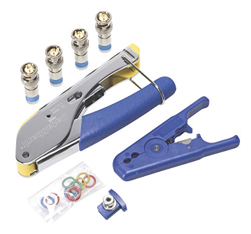 DataShark CCTV Security Cable Tool Tool Kit - Inclui cortador de coaxi