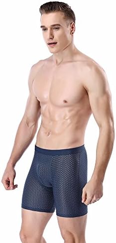 Roude de roupas íntimas cuecas roupas íntimas, bolsas sexy troncos masculinos shorts boxer bulge masculino masculino masculino conforto