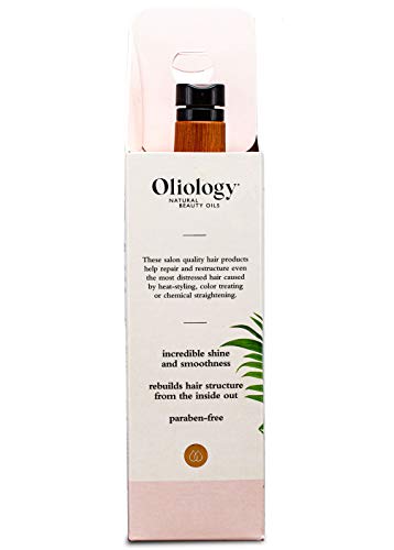 Oliologia rica em nutrientes de coco shampoo e pacote de combinação de condicionadores - ajuda a restaurar o cabelo danificado | Fornece brilho intenso | Hidratante | Feito nos EUA, Crueldade Free & Paraben Free