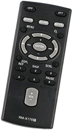 RM-X176 Controle remoto de substituição aplicável ao sistema de áudio estéreo Sony Car MEX-BT3950U CDX-GT730UI CDX-GT930UI DSX-S200X