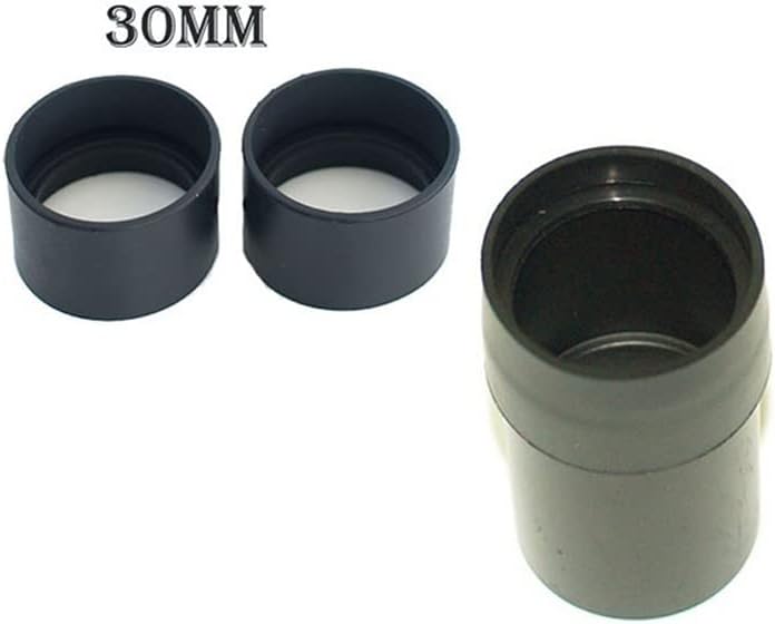 Acessórios para microscópio 2pcs 30 mm de borracha guardas de borracha para consumíveis de laboratório de microscópio estéreo biológico