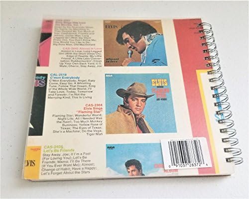Elvis Presley Burning Love LP Original Album Cover Sketchbook