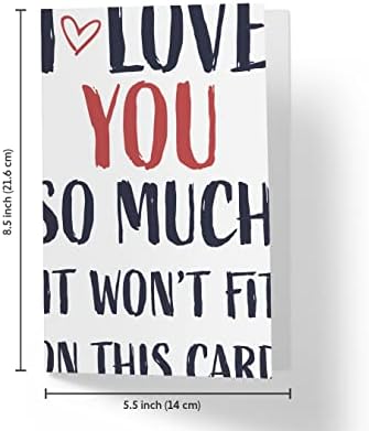 Cartão doce e engraçado do dia das mães - Cartão perfeito para ela - cartão ideal para o dia das mães - Karto - tanto você