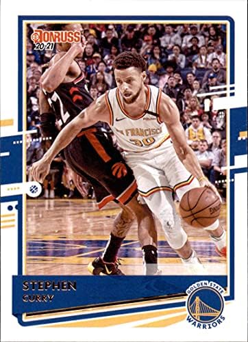 2020-21 Donruss 41 Stephen Curry Golden State Warriors Basketball Card