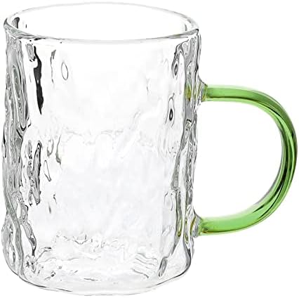 Bestonzon bebendo copos bebendo copos de vidro caneca de café com relevo xícaras de vidro com cristal caneca chinesa caneca