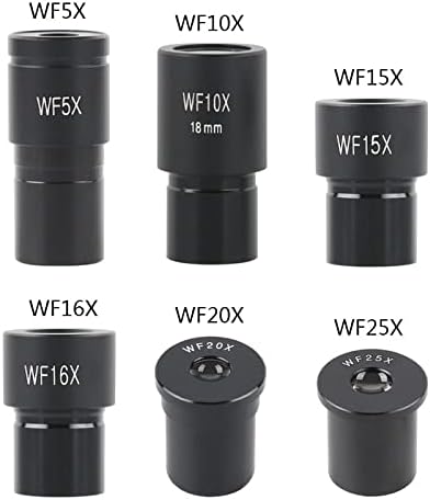 Acessórios para microscópio 2pcs/set wf5x wf10x wf16x wf20x wf25x wf30x acessório largo 23,2 mm de diâmetro consumíveis