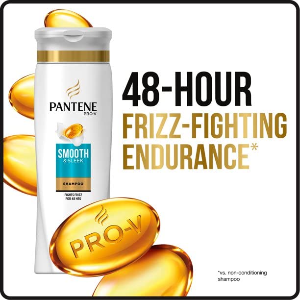Pantene Pro -V suave e elegante 2in1 shampoo e condicionador com óleo de argan - 12,6 oz - 2 pk