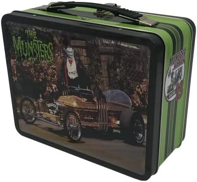 Entretenimento da fábrica O Munsters Koach/Dragula Tin Tote