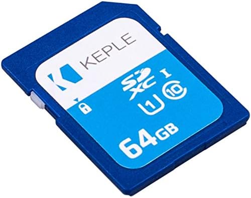 Card de memória SD de 64 GB | Cartão SD Compatível com Pentax Optio vs20, LS465, K-01, K-30, X-5, K-5 IIS, Q10, K-5 II, MX-1, WG-10, WG-3, Efina, K- 500, Q7, K-3 DSLR Câmera | 64 GB