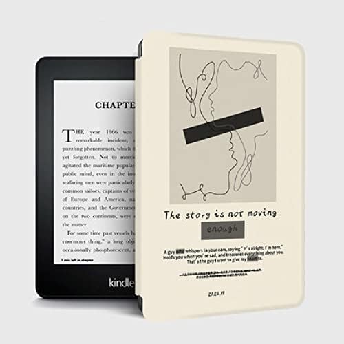 Caso para o novo Kindle 10th Gen 2019 Release apenas-Thinnest & Lightest Smart Cover com Auto/Sleep, capa do livro