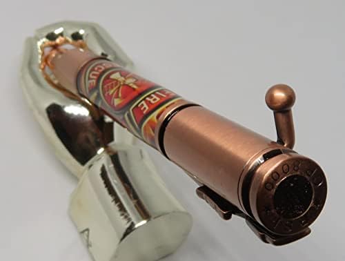 NC - Keen artesanado resgate artesanal de resgate 30 calibre parafuso Ação Ação antiga de cobre Pen do cartucho de cobre