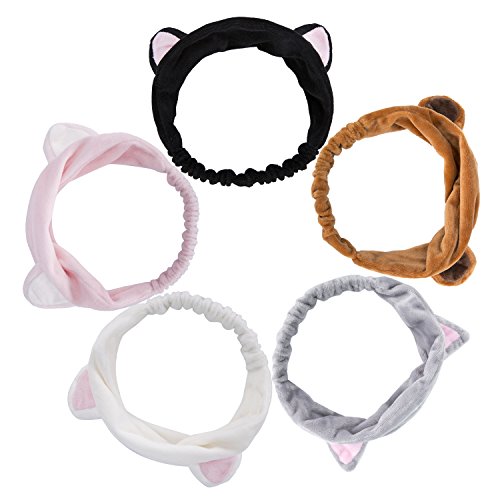 JSENG Beauty Head Band com orelhas de gato para meninas