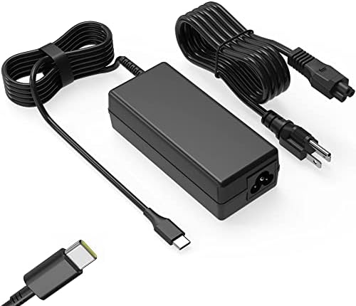 Carregador Universal Chromebook USB C para carregador de laptop USB-C de 65W de 45W HP, substituição do Lenovo ThinkPad/Yoga, Dell Chromebook 3100, Latitude 5420, Asus, Samsung, Acer, Adaptador de energia da série Google Tipo C Tipo C