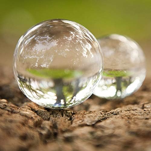 ZAMTAC 1PC 60/70/80/90/100mm de bola de cristal de bola de cristal de bola de cristal transparente pura - Bola de vidro -