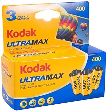 Kodak 6034052 Ultra Max 400 Film 2 Pack- Total de 6 rolos