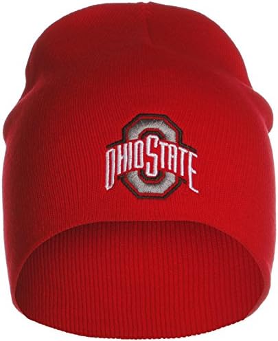 NCAA Collegeless Cuffless Winter Feanie Hat Knit Skull Toque Cap