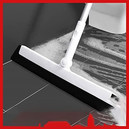Knfut doméstico Push Brotes ， Floor Floor Squeegee Telescópico Broom Magic Broom Rotação Home Dust Broom para Banheiro Vidro da janela do piso