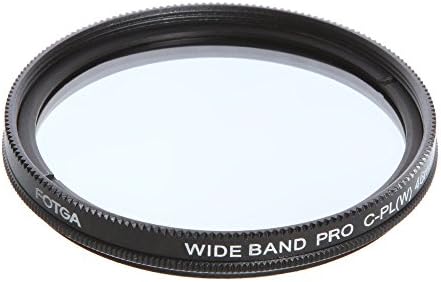 Fotga 55mm Ultra Slim CPL Filtro de vidro polarizador circular para Canon Nikon Sony Pentax Olympus Panasonic Fujifilm